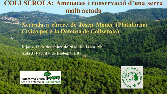 Collserola: amenaces i conservació d’una serra maltractada