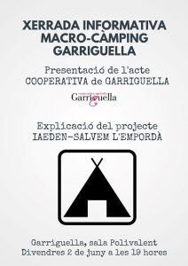 Macro-càmping de Garriguella a debat!