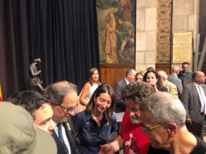 Ecologistes de Catalunya reclama la Conselleria de Medi Ambient durant l’entrega de premis de Medi Ambient de 2018