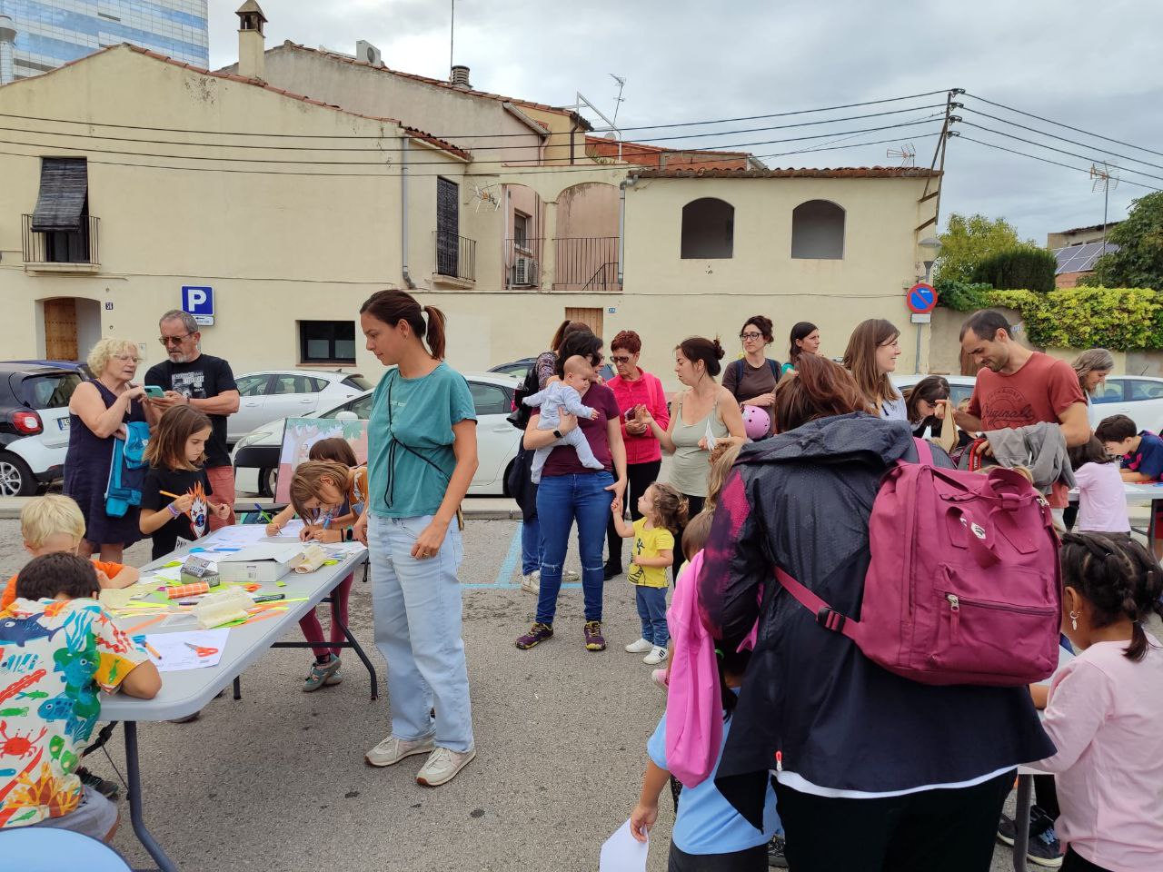 Aquest any la pluja no ha aturat el Park(ing) Day 2024 Sabadell!