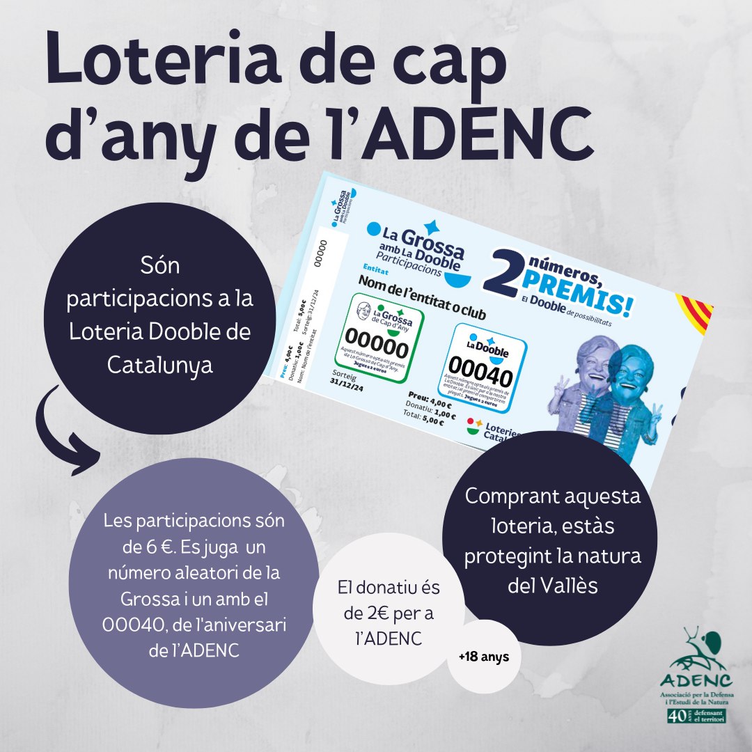 Loteria de Cap d’Any de l’ADENC 2024